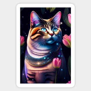 Glistening British Shorthair Sticker